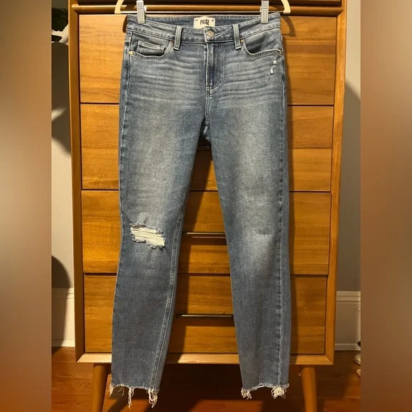 Paige Verdugo Ankle Jeans - Size 28 - Picture 2 of 6